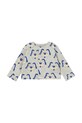 Μπουφάν μωρού Tinycottons DOGS BABY JACKET άλλο γκρί SS25.467