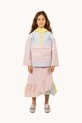 Otroška jakna Tinycottons COLOR BLOCK JACKET modra SS25.250