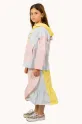 Tinycottons giacca per bambini COLOR BLOCK JACKET SS25.250 blu