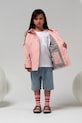 Detská nepremokavá bunda Gosoaky ROARING CAT 251.9.1.585 ružová
