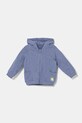 Παιδική μπλούζα United Colors of Benetton με κουκούλα μωβ 3Z4JA501K.W.Seasonal