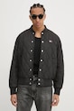 Μπουφάν bomber Tommy Jeans μαύρο DM0DM20699