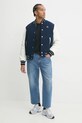 Tommy Jeans giacca in misto lana DM0DM20216 blu navy SS25