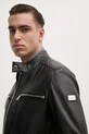 Шкіряна куртка Karl Lagerfeld 551420.555083 чорний