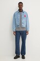 HUGO kurtka jeansowa 50539200 niebieski SS25