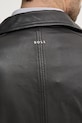 BOSS Orange ramoneska skórzana czarny 50530258