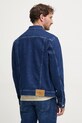 Oblečenie Rifľová bunda Calvin Klein Jeans J30J326553 tmavomodrá