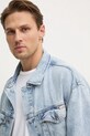 Calvin Klein Jeans kurtka jeansowa niebieski J30J326556