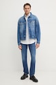 Джинсовая куртка Calvin Klein Jeans J30J327027 голубой SS25