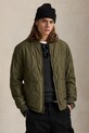 Куртка Polo Ralph Lauren злегка утеплена зелений 710955785