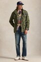 Odzież Polo Ralph Lauren kurtka bawełniana Icnc Fld Jkt Lined Field 710961616 zielony
