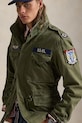 Polo Ralph Lauren kurtka bawełniana Icnc Fld Jkt Lined Field 710961616 zielony