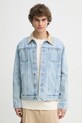Drôle de Monsieur geacă jeans La Veste Jean DElavEe necaptusit albastru PERM.JT182.CO123.LBE