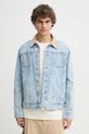 Drôle de Monsieur geacă jeans La Veste Jean DElavEe necaptusit albastru PERM.JT182.CO123.LBE