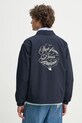 Oblečenie Bunda Drôle de Monsieur La Veste Slogan Vignes F.JT209.PA012.NY tmavomodrá