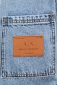 Armani Exchange geaca de blugi din bumbac XM000382.AF13367 albastru