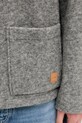 A.P.C. kurtka koszulowa wełniana veste thais WOAQS.M02912 szary