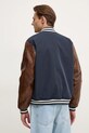 Îmbrăcăminte Guess geacă bomber VARSITY M5RL19.WGU82 bleumarin