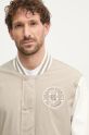 Куртка-бомбер Guess VARSITY бежевый M5RL19.WGU82