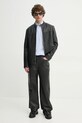 Marc O'Polo geaca de piele 520700673002 negru SS25