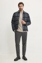 Vlnené košeľové sako Pepe Jeans MARRINGTON PM403055 tmavomodrá SS25