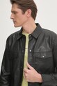 Шкіряна куртка Pepe Jeans MOORE V2 чорний PM403059