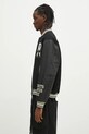 Represent jacheta bomber din lana Owners Club Varsity Jacket MLM100231.01 negru SS25