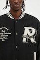 Вълнено яке бомбър Represent Owners Club Varsity Jacket черен MLM100231.01