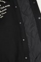 Represent jacheta bomber din lana Owners Club Varsity Jacket MLM100231.01 negru