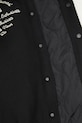 Вълнено яке бомбър Represent Owners Club Varsity Jacket MLM100231.01 черен