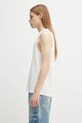 Represent cotton t-shirt Waffle Vest MLM4186.72 beige SS25