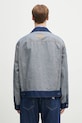Одежда Джинсовая куртка MM6 Maison Margiela SH0AM0038 тёмно-синий