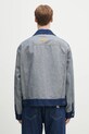 Odzież MM6 Maison Margiela kurtka jeansowa SH0AM0038 granatowy