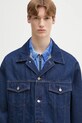 Traper jakna MM6 Maison Margiela mornarsko plava SH0AM0038