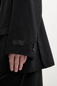 Шерстяной пиджак MM6 Maison Margiela SH0BN0011