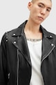 Шкіряна куртка AllSaints CROW M053LB чорний SS25