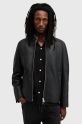 Кожаная куртка AllSaints HAYWARD кожа чёрный M057LB