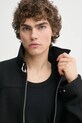 Vunena jakna Heliot Emil SS25.M.02.146.BLK01 crna
