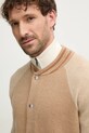 Hackett London cardigan bej HM703278