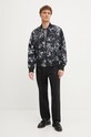 Двостороння куртка-бомбер Versace Jeans Couture 78GASD07.CQD92 чорний SS25