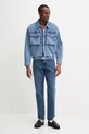 Бавовняна куртка Filling Pieces 78620769975 блакитний SS25