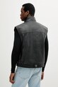 Odzież Versace Jeans Couture bezrękawnik skórzany 78GAVP00.CPPS3 czarny