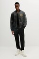 Шкіряна куртка Versace Jeans Couture 78GAVP06.CPPS3 чорний SS25