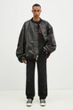 Bunda VETEMENTS Oversized Leather Bomber UA66JA200B