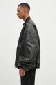 Ρούχα Μπουφάν VETEMENTS Oversized Leather Bomber UA66JA200B μαύρο