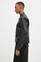 VETEMENTS kurtka Pro Racing Leather UA66JA220B czarny SS25