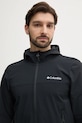Columbia jacheta de exterior Heather Canyon II negru 2117063