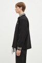 Carhartt WIP kurtka z domieszką wełny Wool Coach Jacket I034386.K02XX czarny SS25