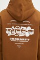 Кофта Carhartt WIP Hooded Runaway Sweat Jacket коричневий I034414.2IQ06
