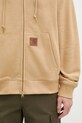 Dukserica Carhartt WIP Hooded Eldon Sweat Jacket bež I034428.07EXX